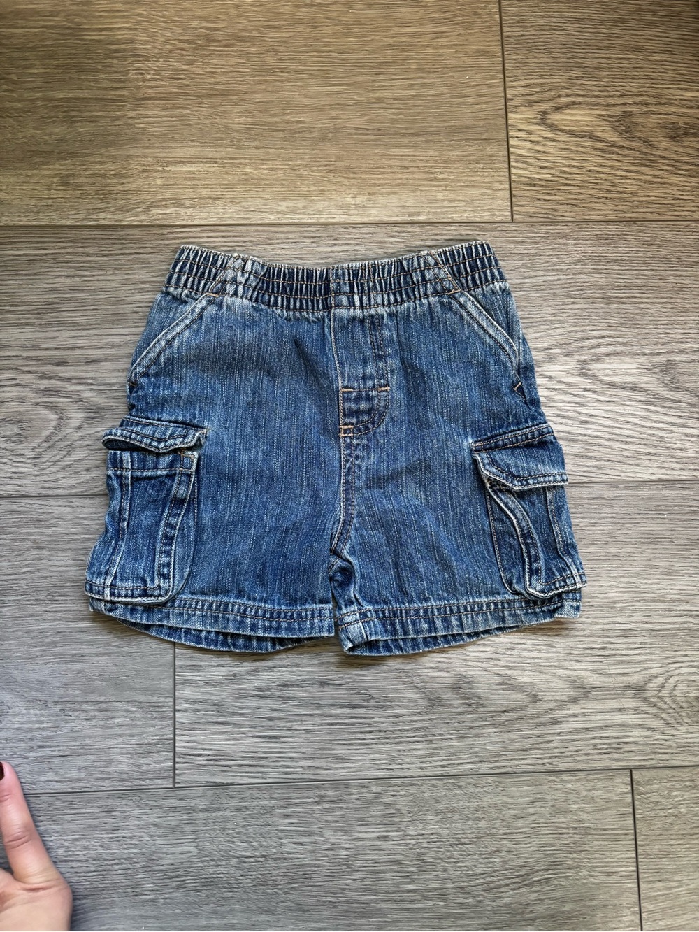 Garanimals Denim Cargo Shorts - Blue